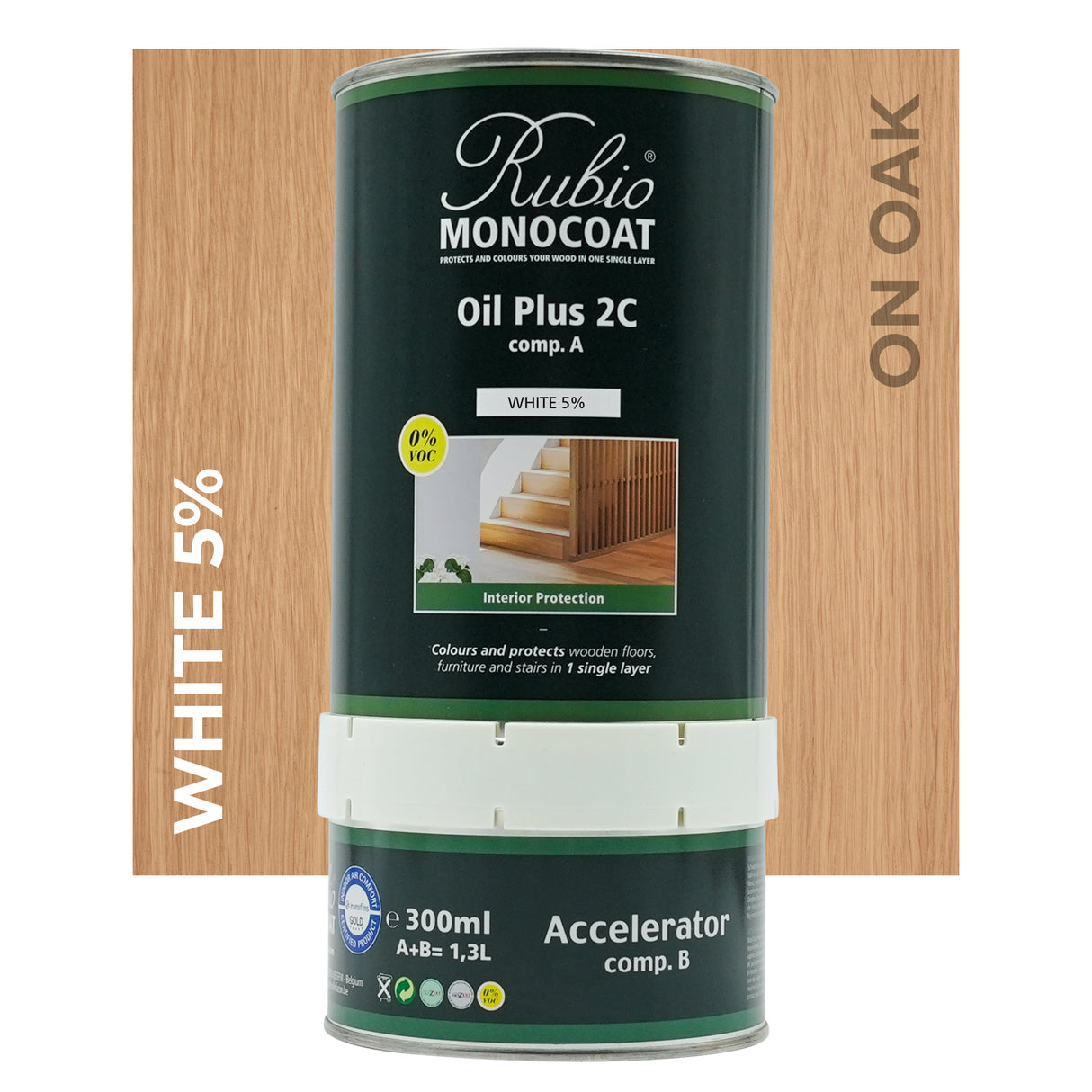 Rubio Monocoat Oil Plus 2C White 5%