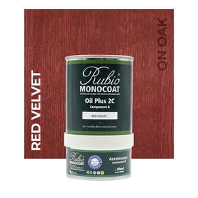 Rubio Monocoat Red on Oak 390ML