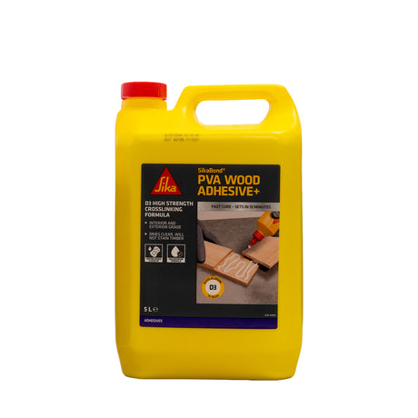 SikaBond PVA Wood Adhesives 5 litre
