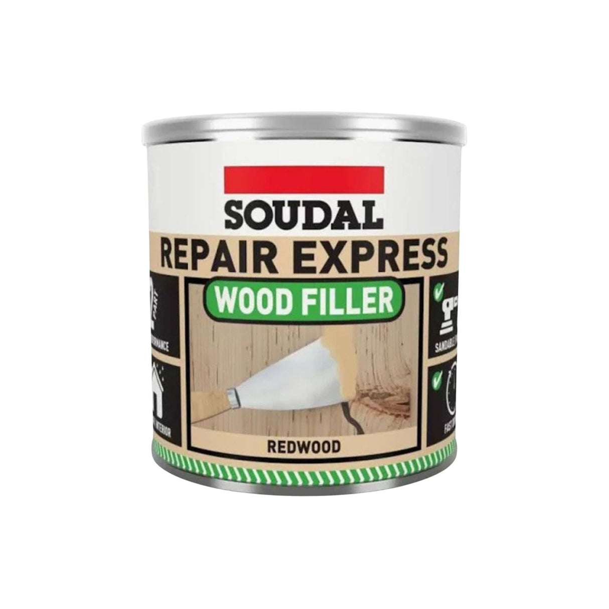 Soudal Repair Express 2 Part Wood Filler