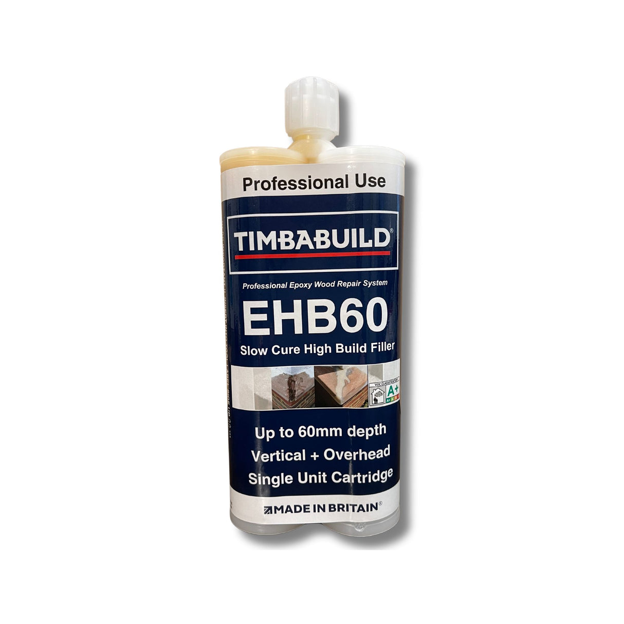 Timbabuild EHB60 400ml Cartridge front - 60mm depth