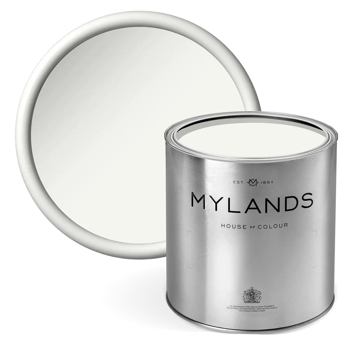Mylands Pure White No.01 Paint
