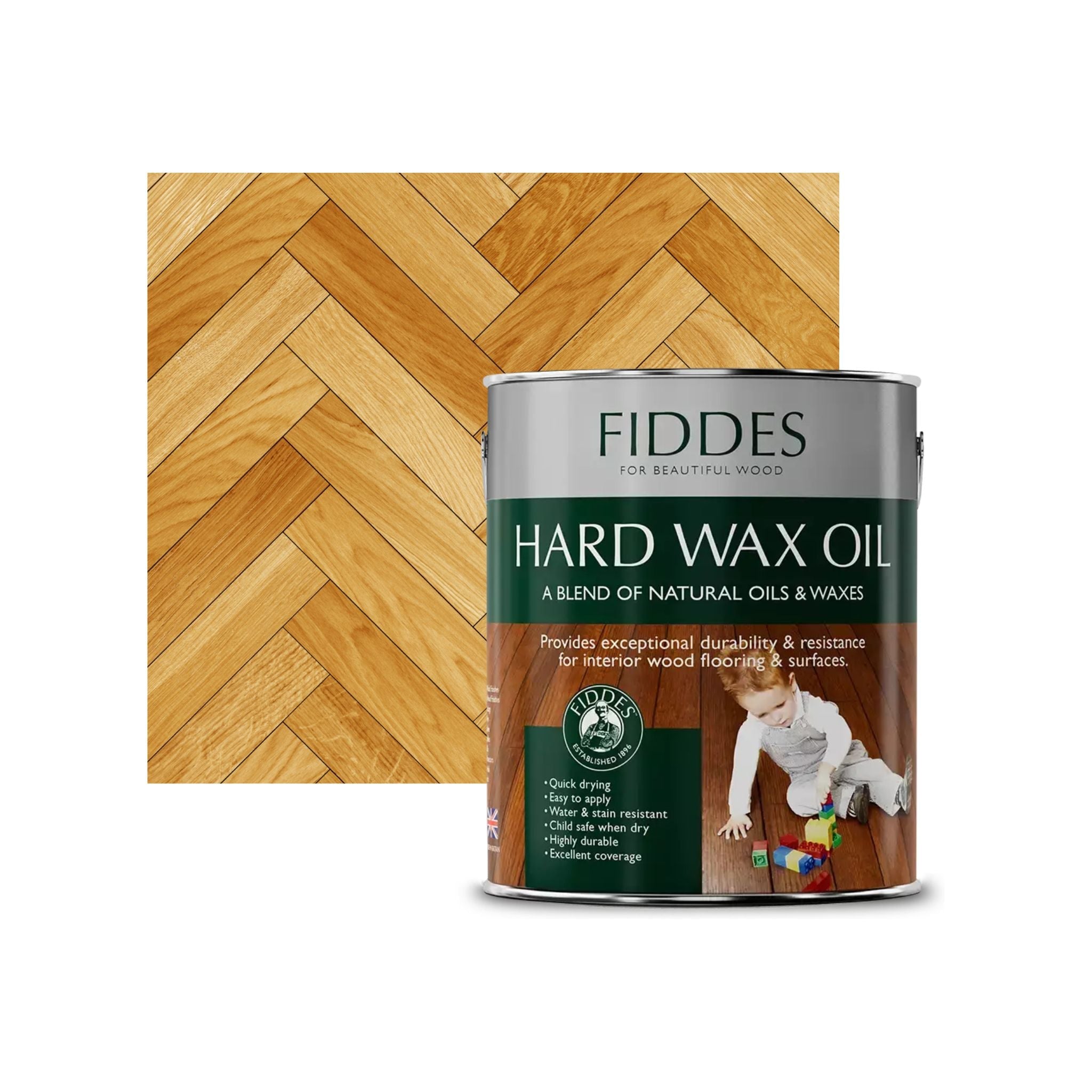 Fiddes Hard Wax Oil - Restorate-5060147671476