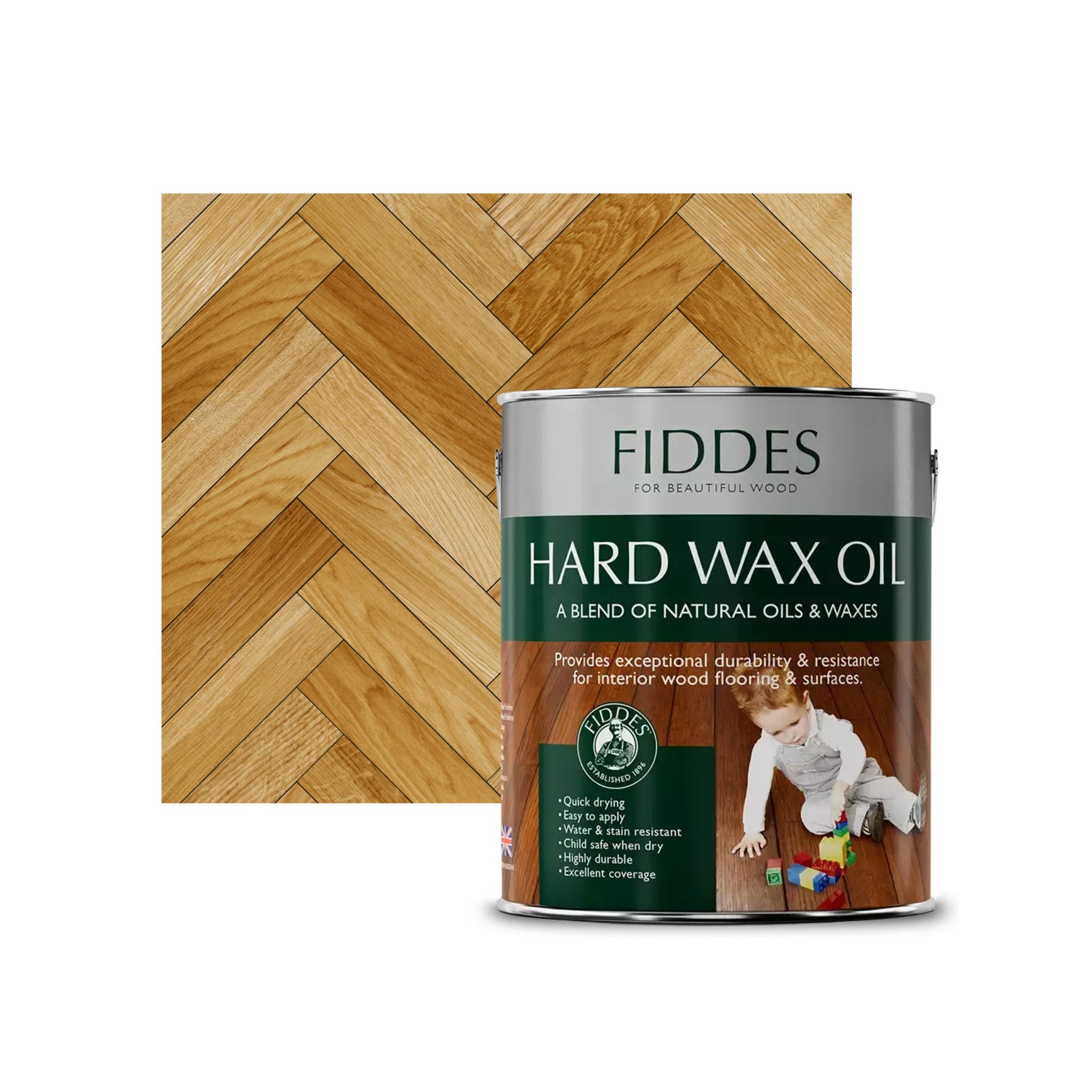 Fiddes Hard Wax Oil - Restorate-5060147671520