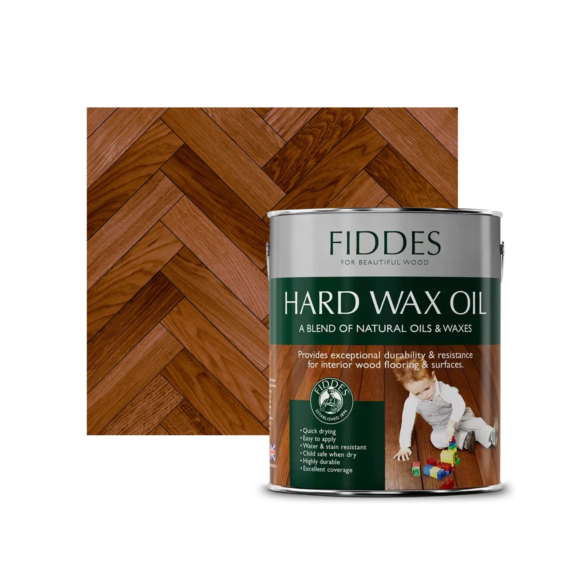 Fiddes Hard Wax Oil - Restorate-5060147671537