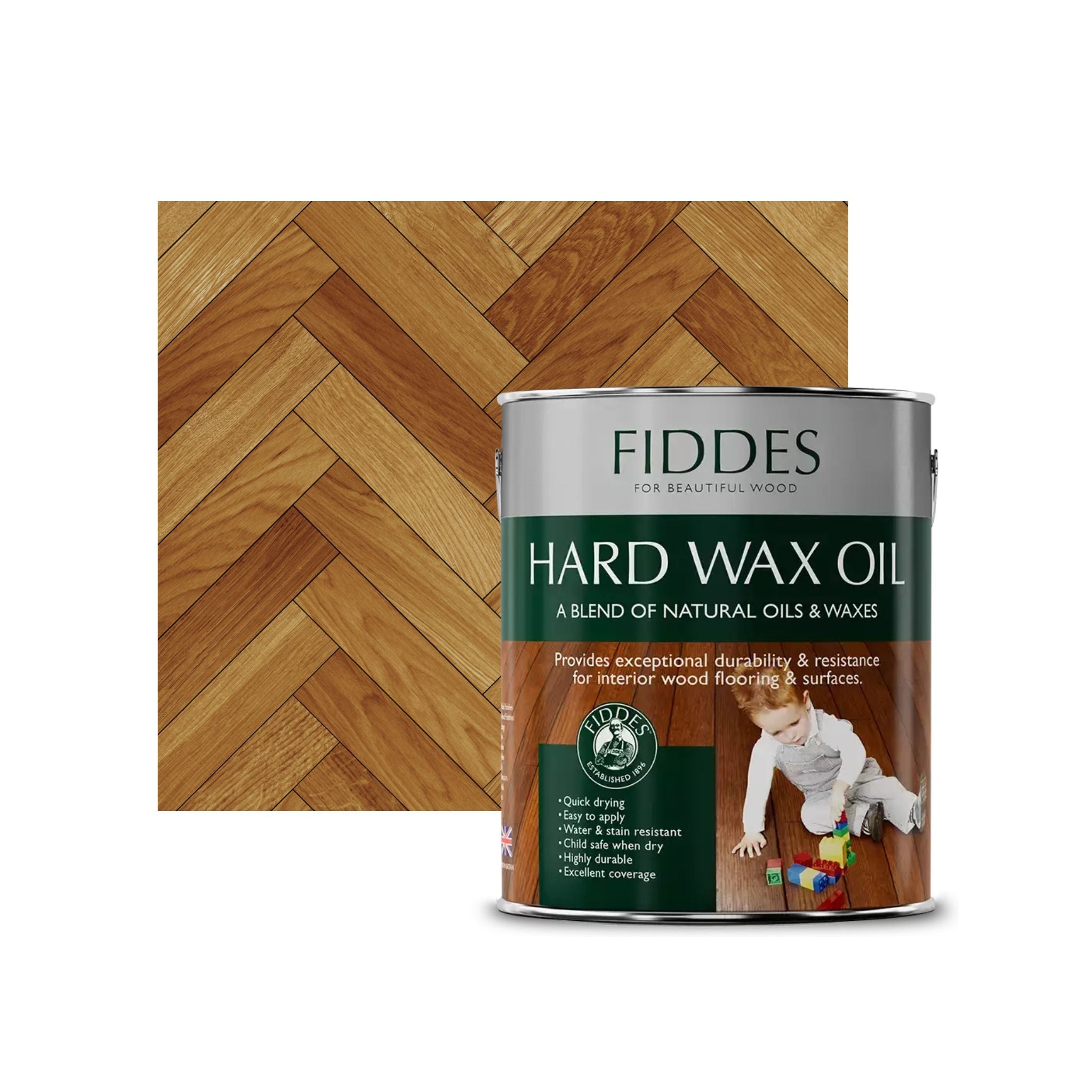 Fiddes Hard Wax Oil - Restorate-5060147671544