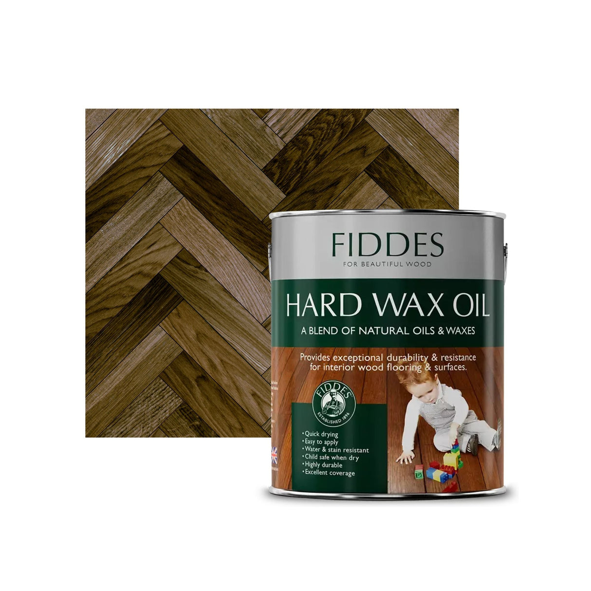 Fiddes Hard Wax Oil - Restorate-5060147671582