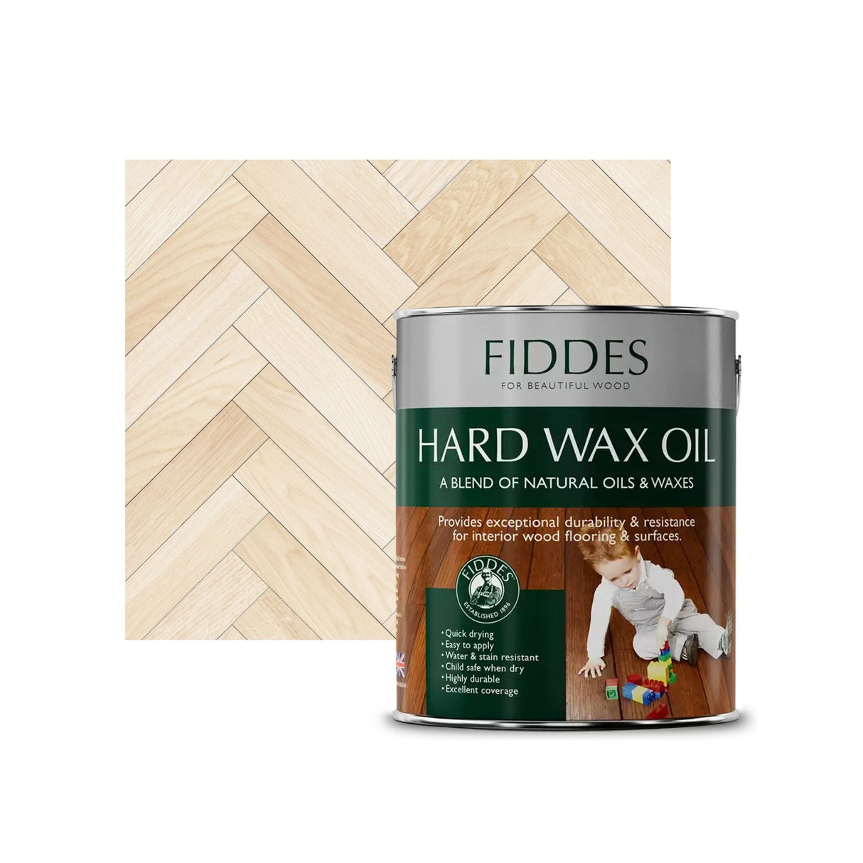 Fiddes Hard Wax Oil - Restorate-5060147671629