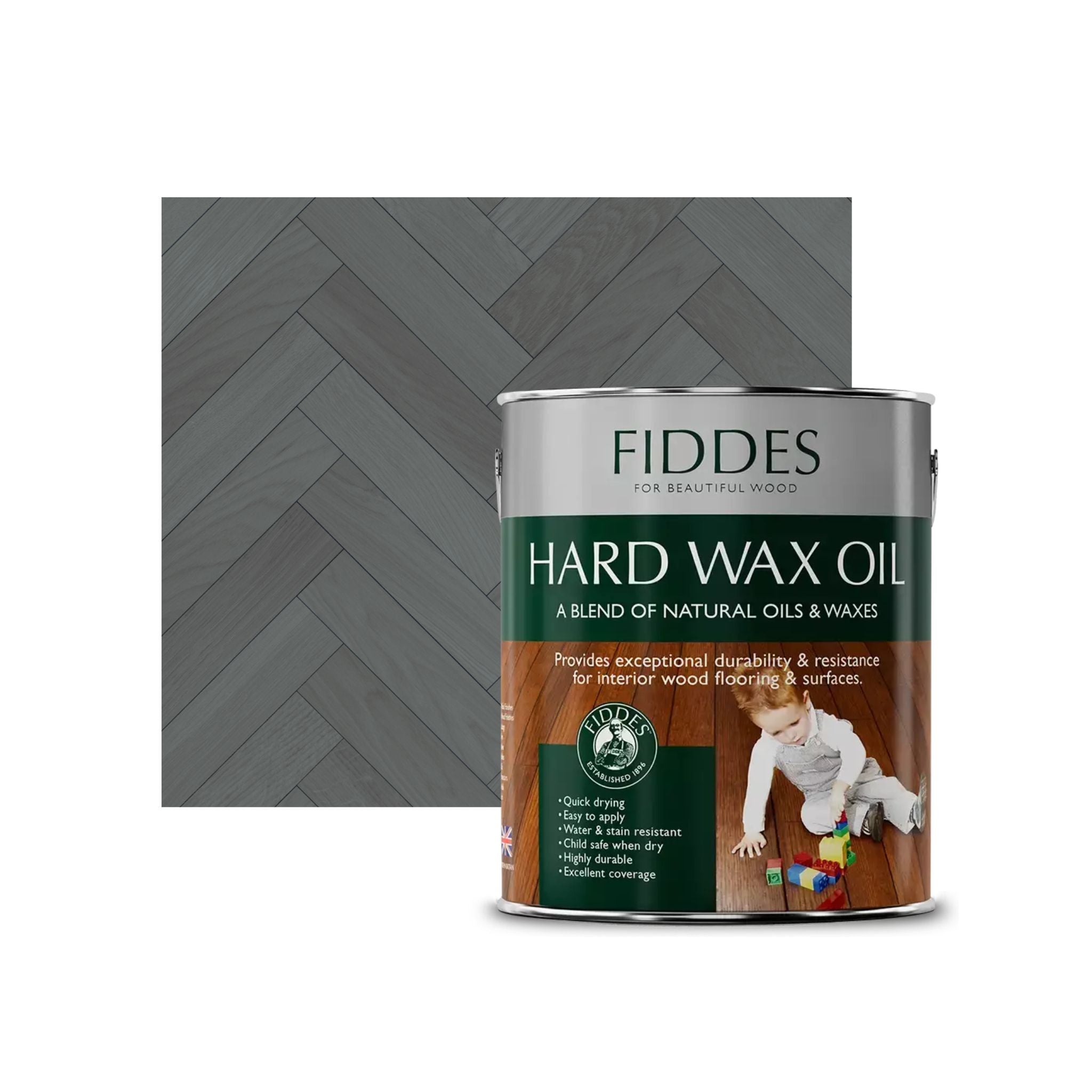 Fiddes Hard Wax Oil - Restorate-5060147673081