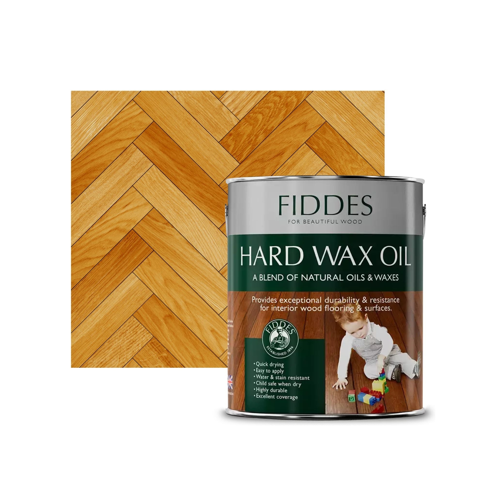 Fiddes Hard Wax Oil - Restorate-5060147673388