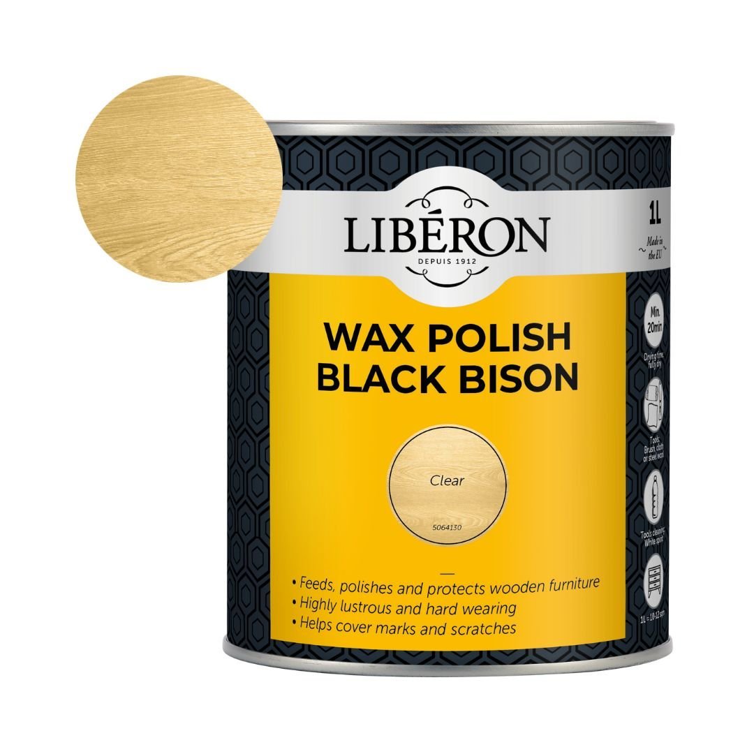 Liberon Black Bison Paste Wax - Restorate-3282390090404