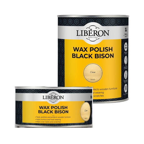 Liberon Black Bison Paste Wax - Restorate-3282390090404