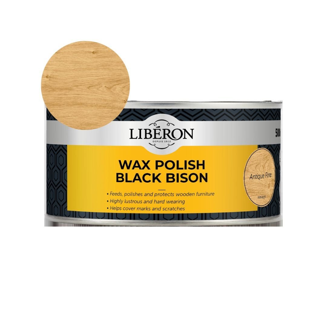 Liberon Black Bison Paste Wax - Restorate-3282390090404