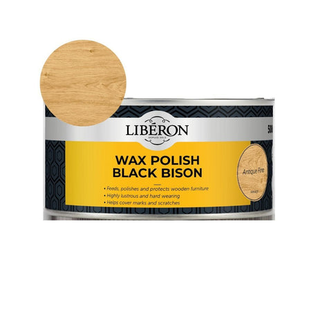 Liberon Black Bison Paste Wax - Restorate-3282390090404