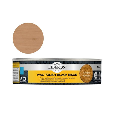 Liberon Black Bison Paste Wax - Restorate - 3282391064213