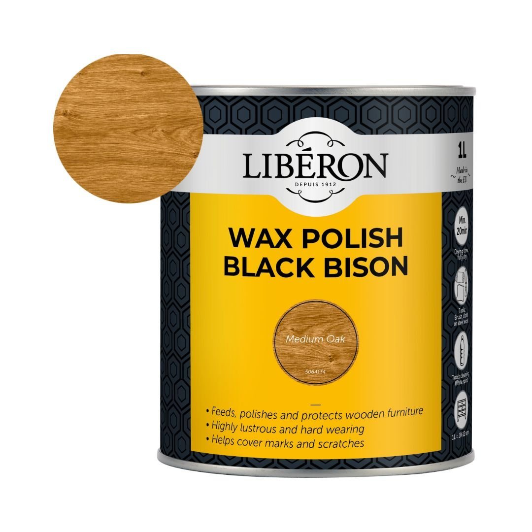 Liberon Black Bison Paste Wax - Restorate-3282391064374