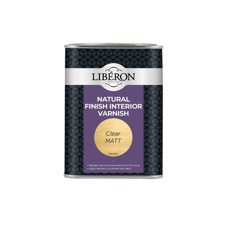 Liberon Natural Finish Interior Varnish 1 Litre - Restorate - 3282391064510