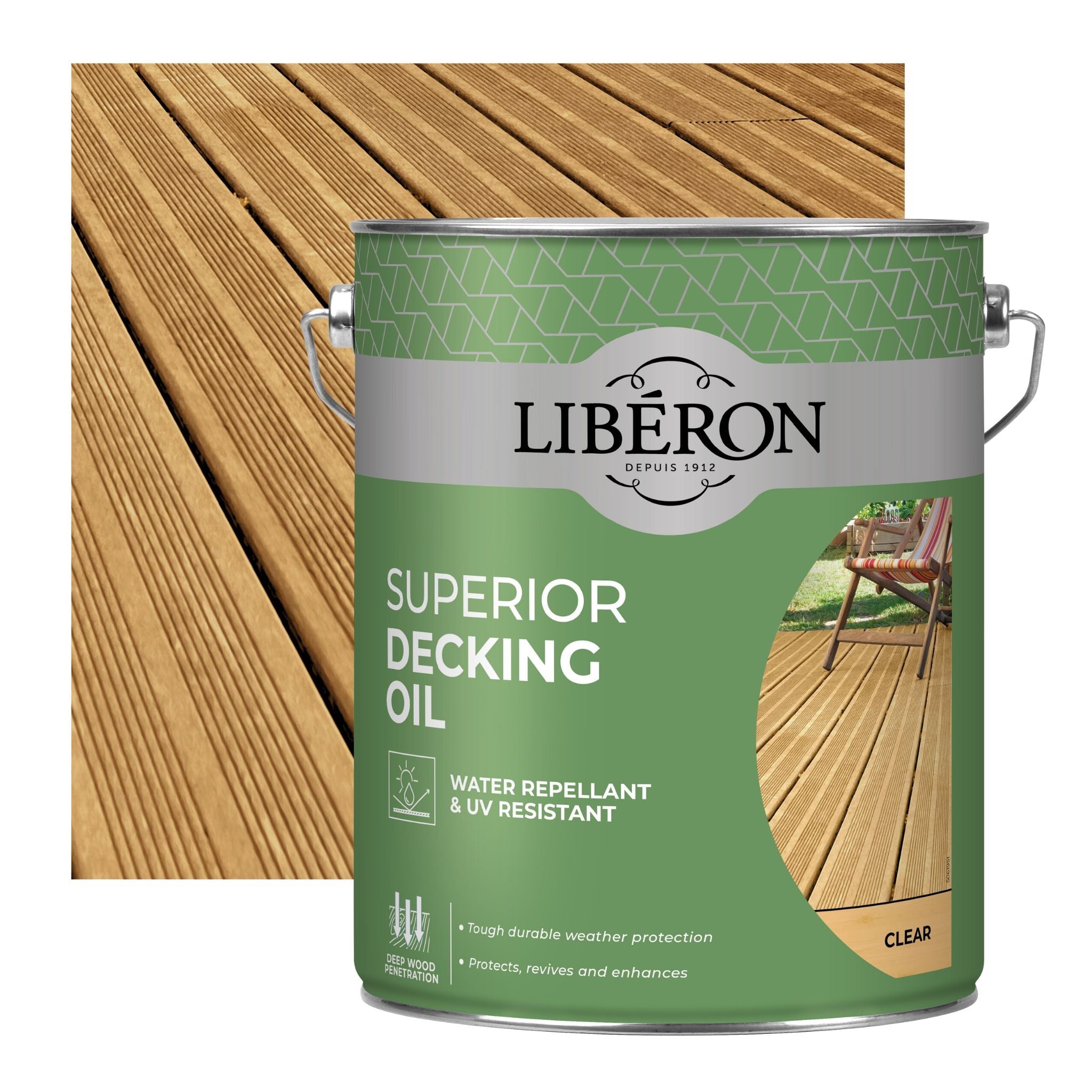 Liberon Superior Decking Oil - Restorate-3282391062035