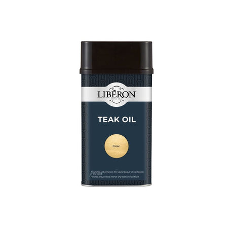 Liberon Teak Oil with UV Filter - Restorate-5022640007152