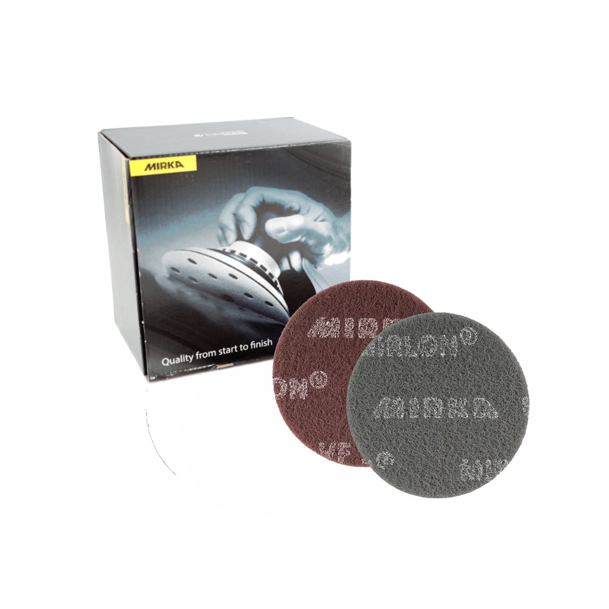 Mirka Mirlon Finishing Discs 150mm (Pack of 10)