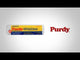 Purdy Pro Extra 9" White Dove 3/8" Nap