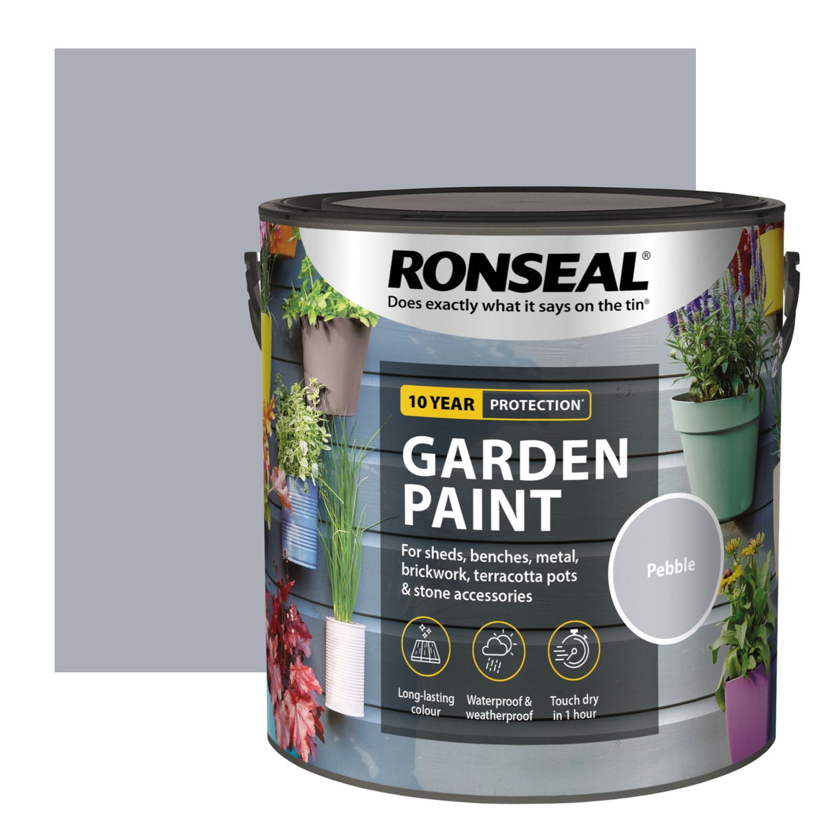 Ronseal Garden Paint Pebble - Restorate-5010214885107