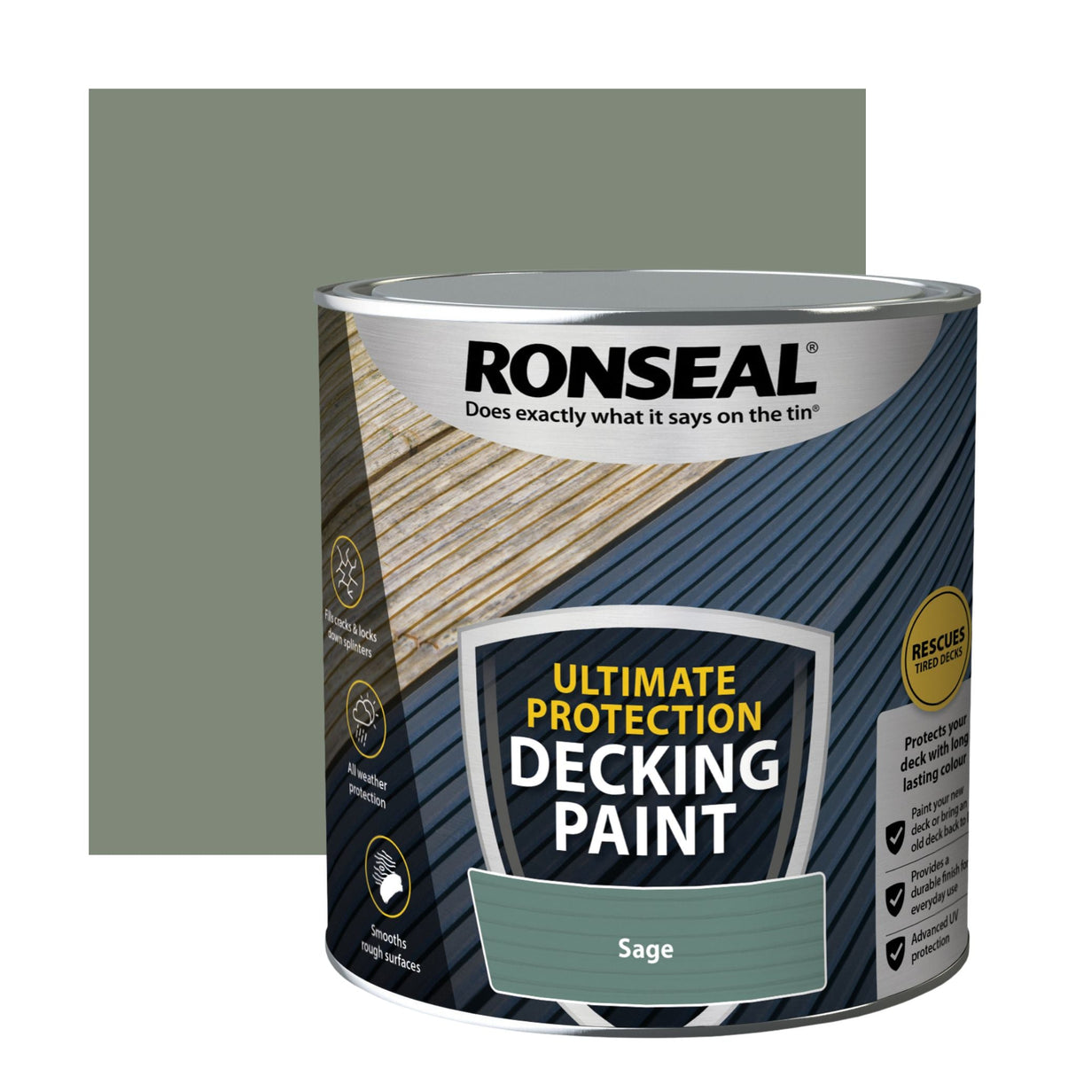 Ronseal Ultimate Protection Decking Paint - Restorate-5010214890989