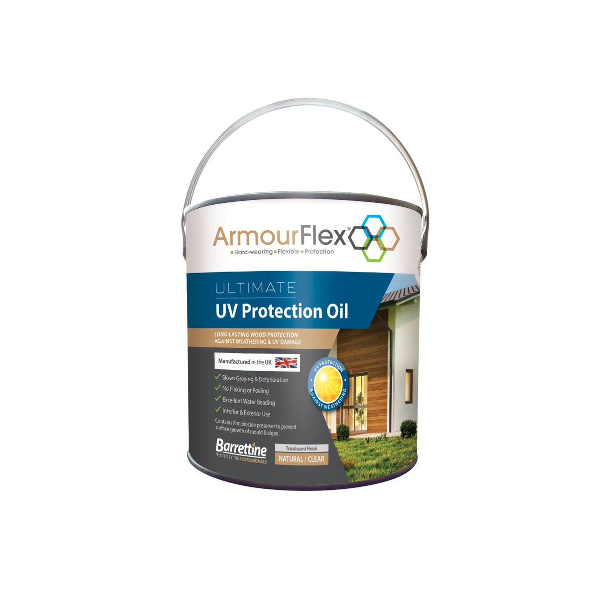 Armourflex Ultimate UV Protection Oil Clear Satin - Restorate-5015861006684