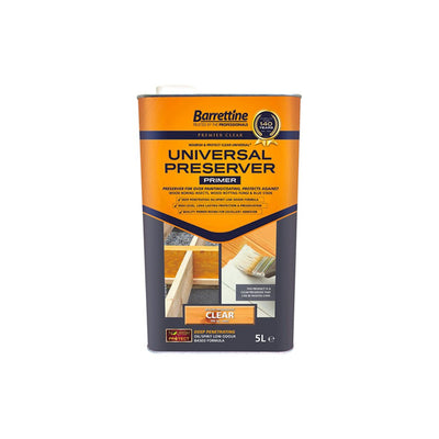 Barrettine Premier Universal Preserver Primer Clear 5 Litres