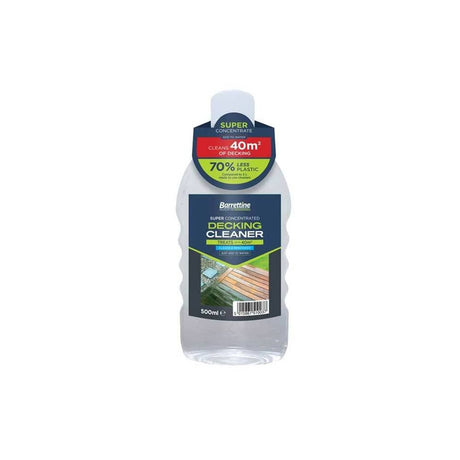 Barrettine Super Concentrated Decking Cleaner 500ml - Restorate-5015861006448