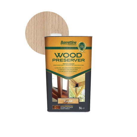 Barrettine Wood Preserver 5 Litres - Restorate-5015861003898