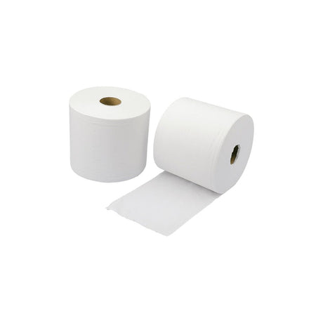 Centrefeed 2 Ply White Paper Towel Roll 150m - Restorate-