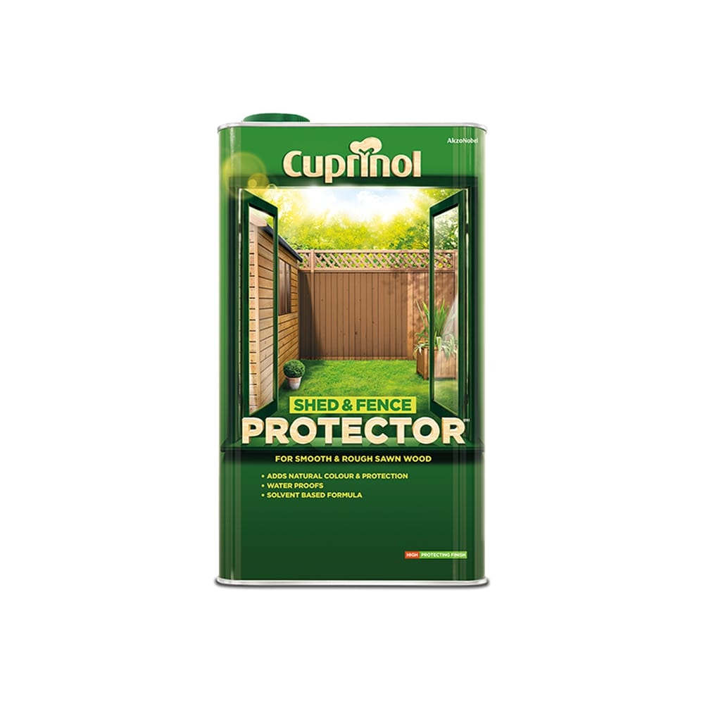 Cuprinol Shed and Fence Protector Acorn Brown 5 Litres - Restorate-5010212545720