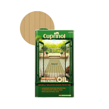 Cuprinol UV Guard Decking Oil 5 Litres - Restorate-5010212557624