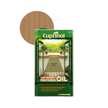 Cuprinol UV Guard Decking Oil 5 Litres - Restorate-5010212557631