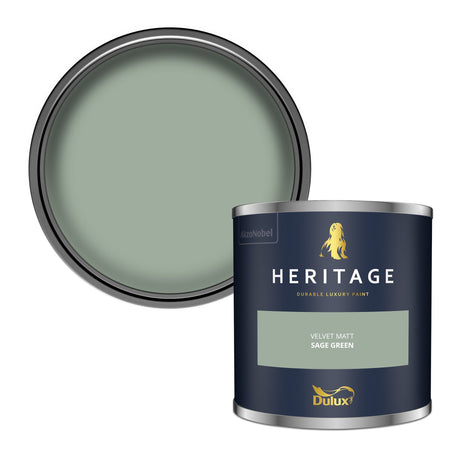 Dulux Heritage Velvet Matt Paint 125ml Tester - Restorate-5010212653197