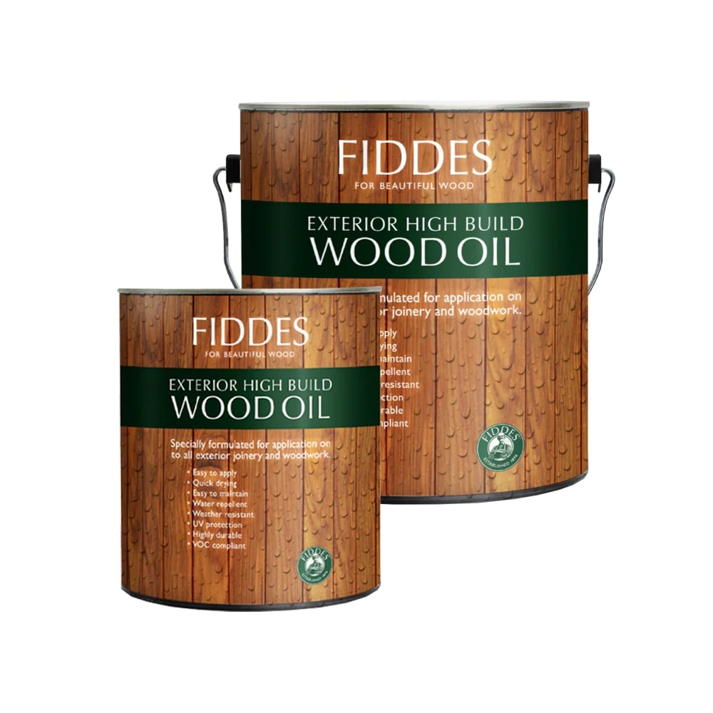 Fiddes High Build Exterior Wood Oil - Restorate-5060147671001