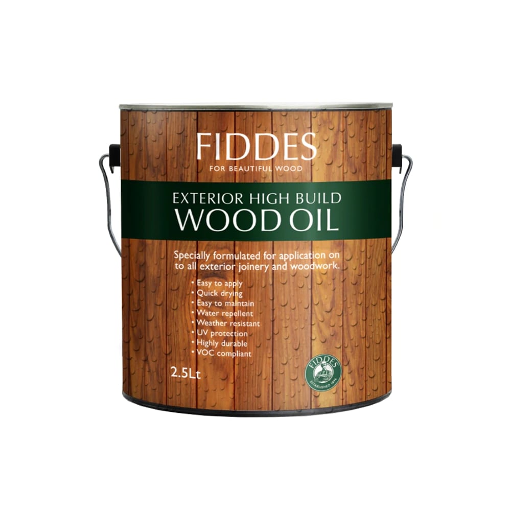 Fiddes High Build Exterior Wood Oil - Restorate-5060147671018