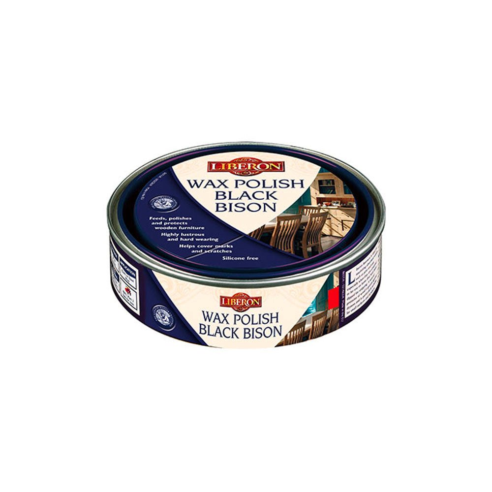 Liberon Black Bison Paste Wax 150ml - Restorate-3282390090626
