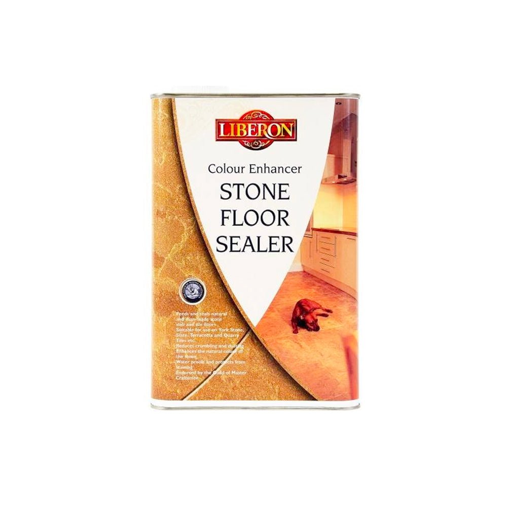 Liberon Colour Enhancer Stone Floor Sealer - Restorate-3282390047064