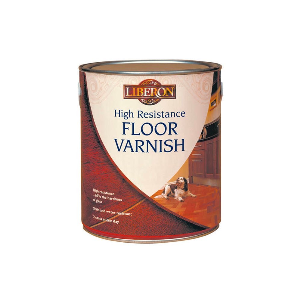 Liberon High Resistance Floor Varnish 2.5 Litres - Restorate-3282390065457