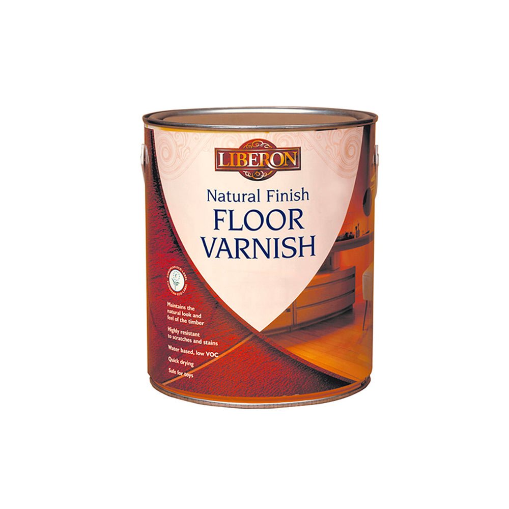 Liberon Natural Finish Floor Varnish - Restorate-3282390050484