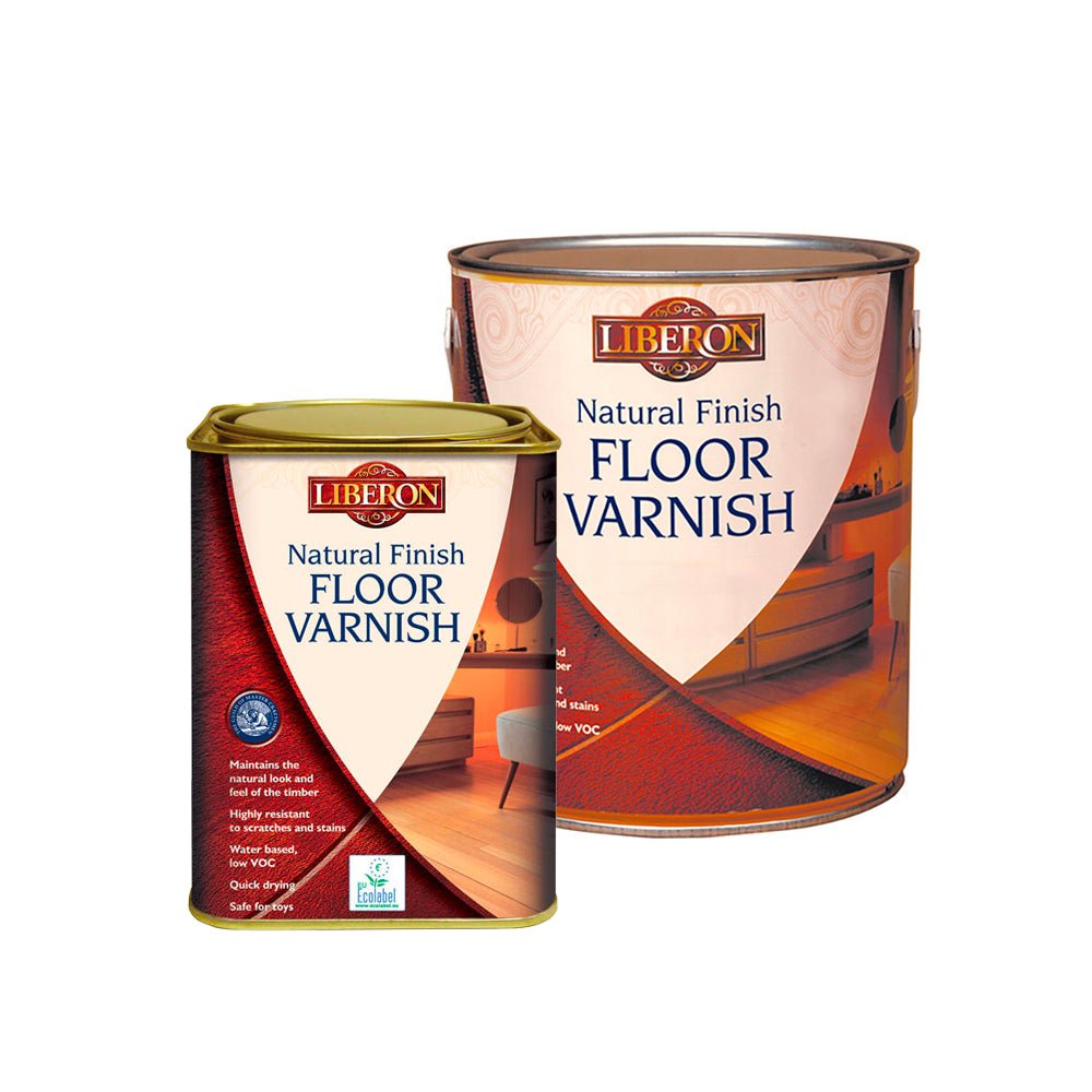Liberon Natural Finish Floor Varnish - Restorate-3282391031376