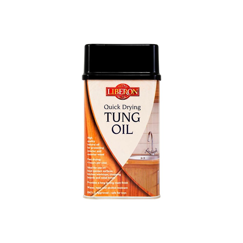 Liberon Quick Drying Tung Oil - Restorate-3282391033646