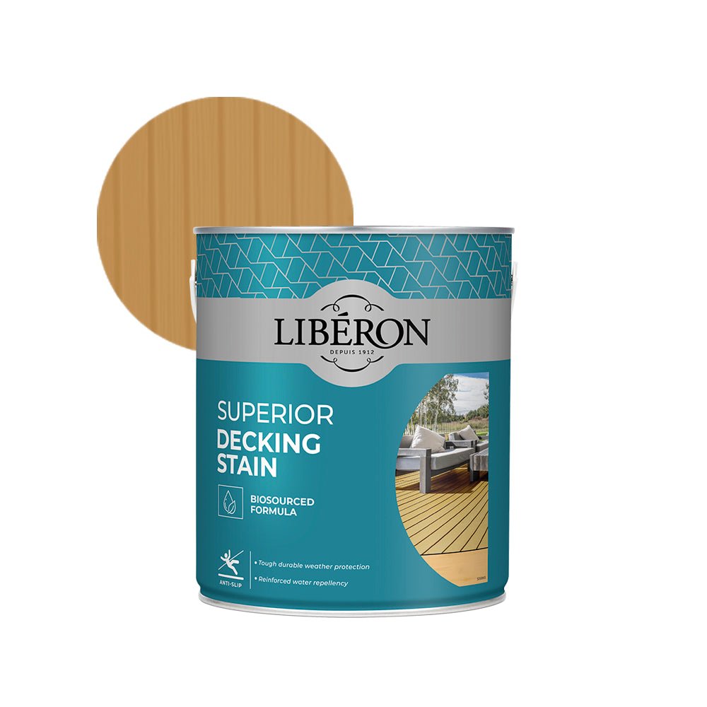 Liberon Superior Anti Slip Decking Stain - Restorate-3282391062141