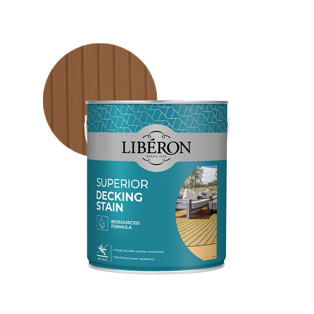 Liberon Superior Anti Slip Decking Stain - Restorate-3282391062158