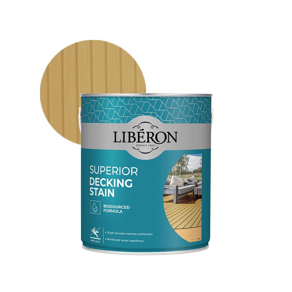 Liberon Superior Anti Slip Decking Stain - Restorate-3282391062165