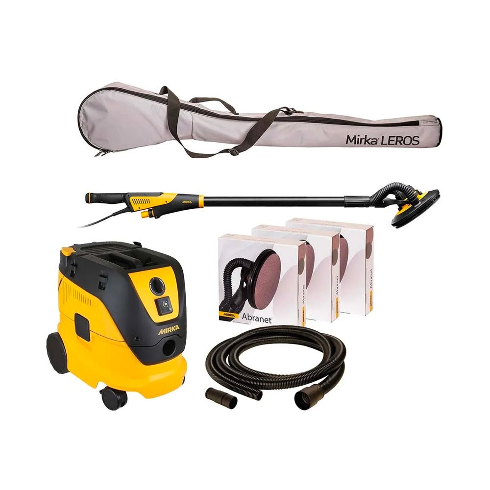 Mirka LEROS 950XCV Dual Voltage & 1230L PC 230V Deco Solution Kit - Restorate-6416868227277