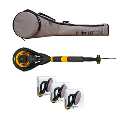 Mirka LEROS-S 950XCV Dual Voltage Sander Deco Solution Kit
