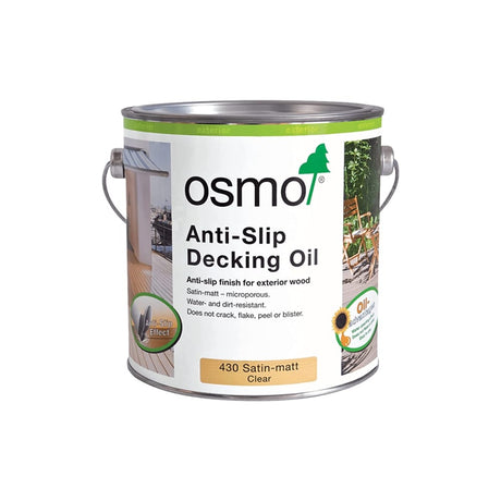 Osmo Anti-Slip Decking Oil 430 Clear - Restorate-4006850832507